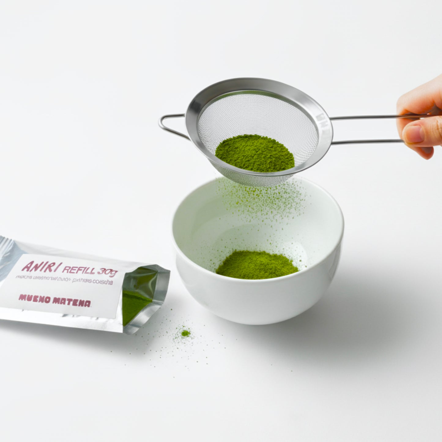 EL AMOR NO TIENE GRUMOS / Pack ANIRI REFILL 30g + Colador