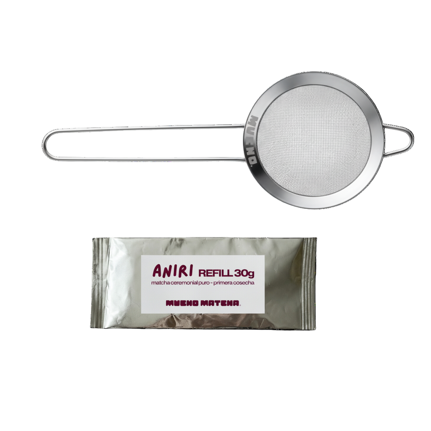 EL AMOR NO TIENE GRUMOS / Pack ANIRI REFILL 30g + Colador