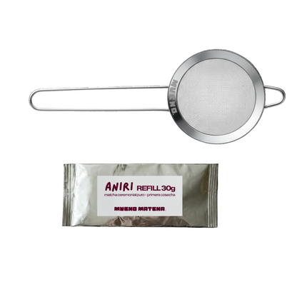 EL AMOR NO TIENE GRUMOS / Pack ANIRI REFILL 30g + Colador