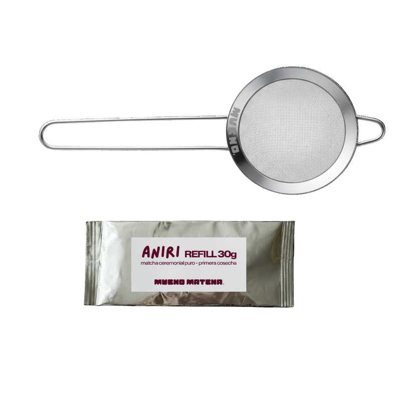 EL AMOR NO TIENE GRUMOS / Pack ANIRI REFILL 30g + Colador